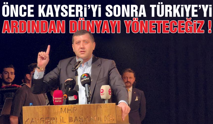 Baki Ersoy, KAÇEP Kayseri'de Konuştu