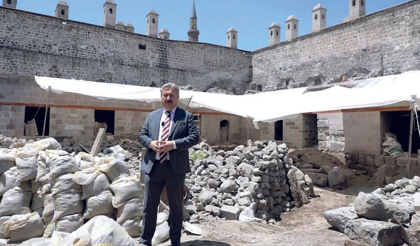 520 Yıllık Gön Han Restorasyonunda Sona Gelindi