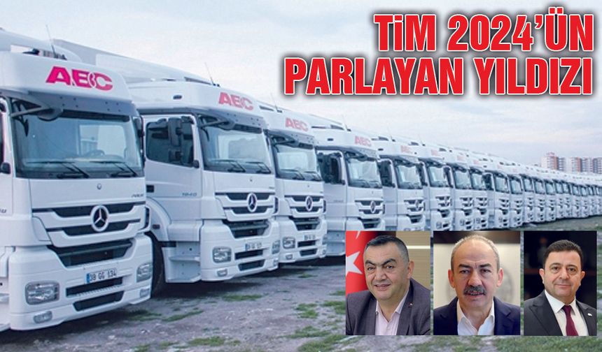TİM 2024 Listesinde Kayseri'den 18 Firma Var - TİM'in Parlayan Yıldızı ABC Lojistik