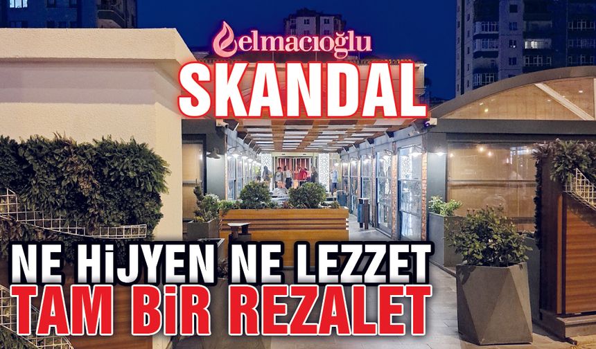 Kayseri Elmacıoğlu İskender'de Rezalet Ne Hijyen Var Ne Lezzet