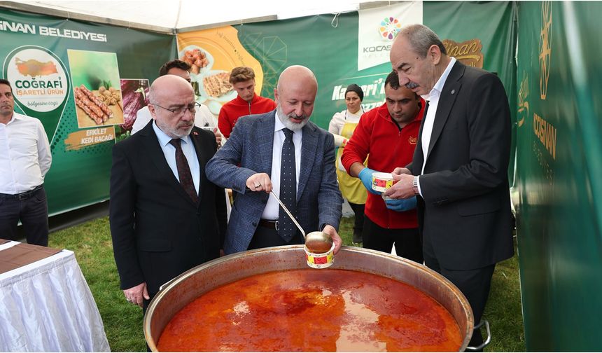 Kocasinan Lezzetleri Gastronomi Günlerinde Tanıtıldı