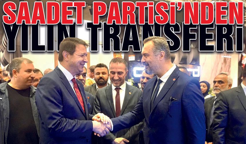 Saadet Partisi Kayseri'de Yılın Transferini Serdar Gökhan Çiçek İle Yaptı