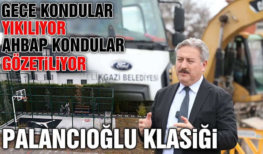 Melikgazi'de Gece Kondular Yıkılıyor, Ahbap Kondulara Ses Yok