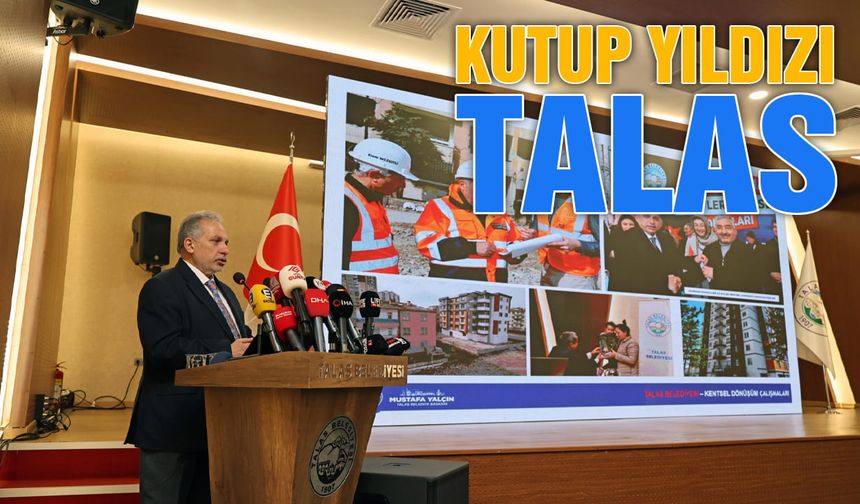 Talas Belediyesi'nde Başkan Yalçın 2025'i Değerlendirdi