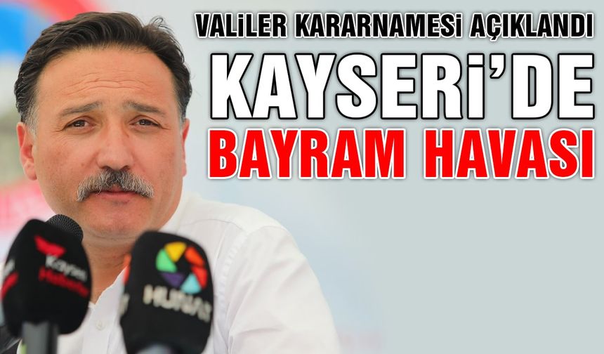 Gökmen Vali Kaldı, Kayseri Çiçek açtı