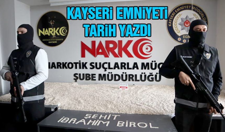Kayseri Emniyeti Tarih Yazdı: 214 Kilo Captagon Operasyonu