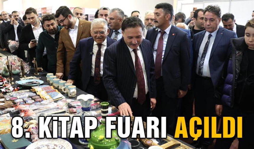 Kayseri 8. Kitap Fuarı Açıldı