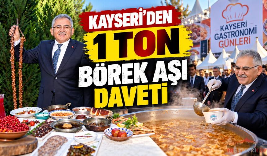 Kayseri’de 1 Ton Börek Aşı Dağıtılacak!