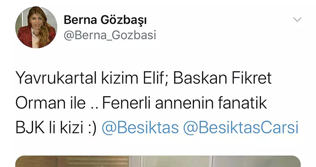 Berna Gözbaşı Fenerbahçe Beşiktaş 1