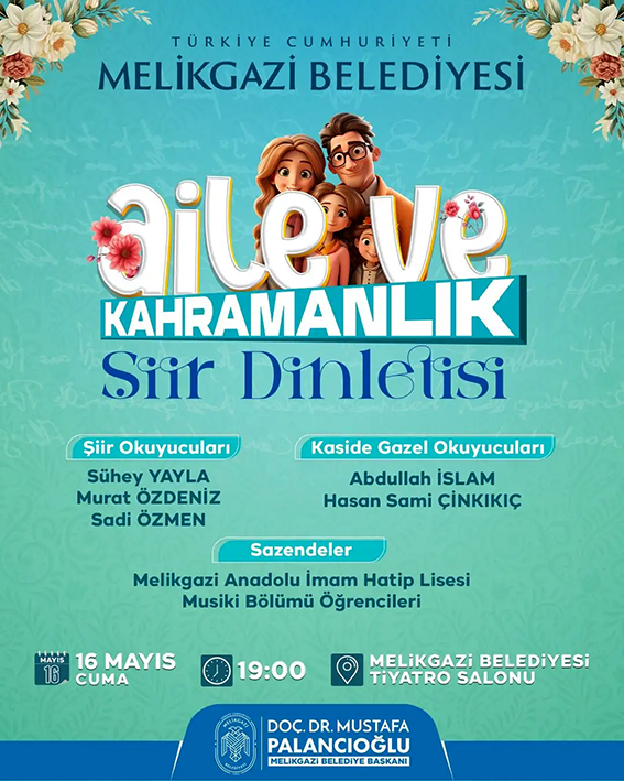 Melikgazi Belediyesi Aile Ve Kahramanlık Şöleni