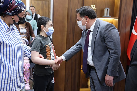 Kayseri Valisi Gökmen Çiçek Ve Fatih Palmanak Şeyma Nur Gündoğan 3