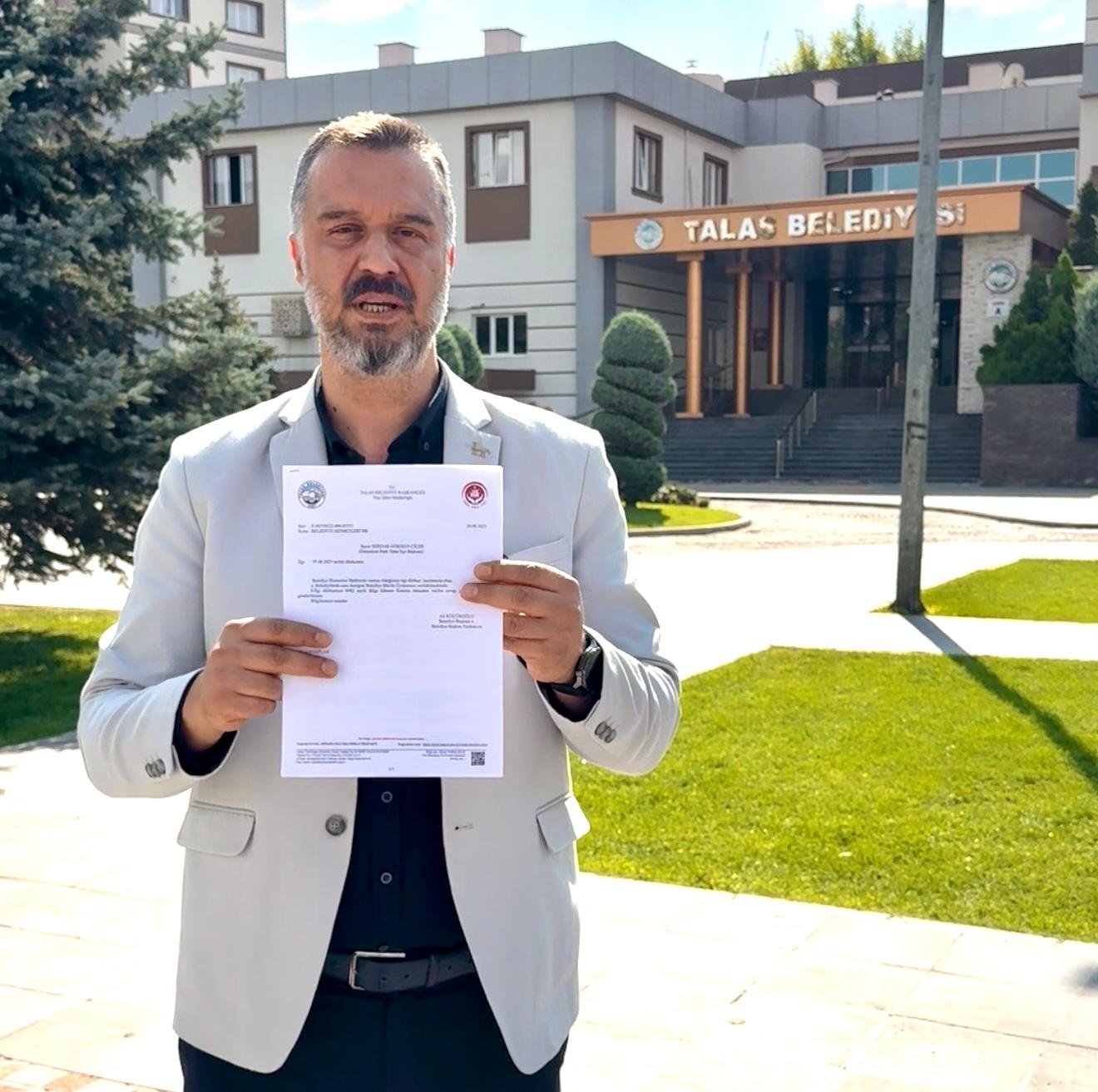 Serdar Gökhan Çiçek Talas Bel