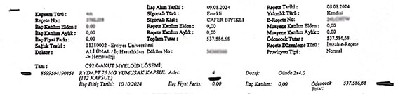 Ali Ünal Reçete