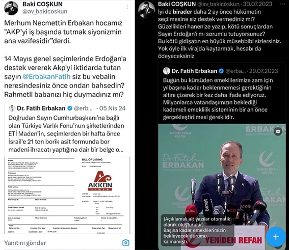 Baki Coşkun Fatih Erbakan