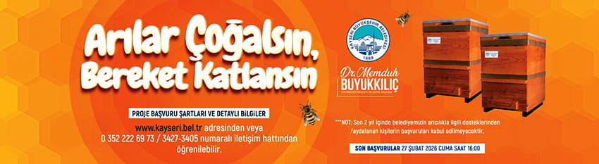 Kayseri Büyükşehir Arıcılık