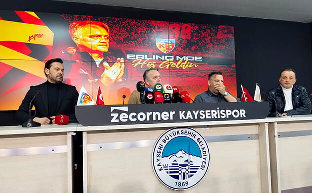 Kayserispor Erling Moe Imza (2)